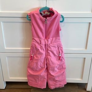 Spyder size 2 child snow bib.